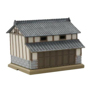 瓦屋根 漆喰壁納屋 看板付 灰 S028-1【お寄せ品、返品キャンセル不可。欠品終売時連絡あり】