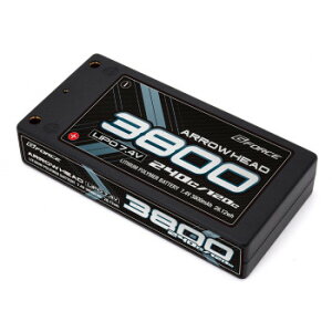 G-FORCE Arrow Head LiPo �o�b�e���[ 7.4V 3800mAh 120C/240C GFG016�y���񂹕i�A�ԕi�L�����Z���s�B���i�I�����A������z