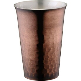 華ぐいのみストレート槌目 90ml　ブロンズ　4680　4680【お寄せ品、返品キャンセル不可。欠品終売時連絡あり】