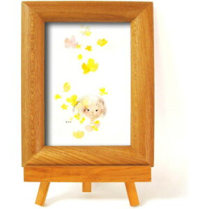 ナチュラルイーゼル付(ちひろ絵はがき一枚入り) 1440840・花の夢【お寄せ品、返品キャンセル不可。欠品終売時連絡あり】