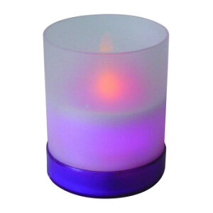 LEDキャンドル パープルリング 86900【お寄せ品、返品キャンセル不可。欠品終売時連絡あり】