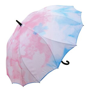 藤田屋 一枚張り長傘 シームレス 桜 DA-1930【お寄せ品、返品キャンセル不可。欠品終売時連絡あり】