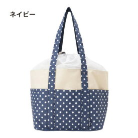 優美社　PT39-00　Pet Field （ペットフィールド） ドット柄ペットキャリー手提げ ネイビー【お寄せ品、返品キャンセル不可。欠品終売時連絡あり】