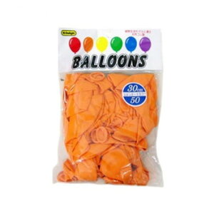 �y�����i�zHi-Delight�@BALLOONS�@�S�����D�@�X�^���_�[�h 30cm�@�P�F 50�� �I�����W 11305/05�y���񂹕i�A�ԕi�L�����Z���s�B���i�I�����A������z