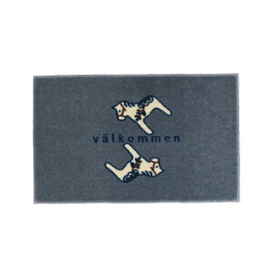 (�N���[���e�b�N�X) �f�U�C���}�b�g kahou valkommen_dark grey 45×75cm�y���񂹕i�A�ԕi�L�����Z���s�B���i�I�����A������z