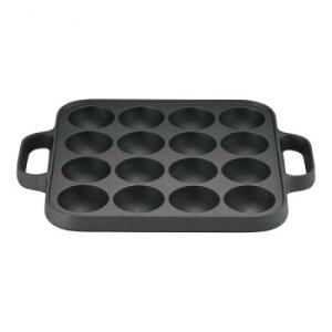 及源鋳造 盛栄堂 たこ焼角型 CA-30L GTK30【お寄せ品、返品キャンセル不可。欠品終売時連絡あり】