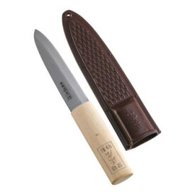 正広作　間切り(片刃)サヤ付包丁　13.5cm　40931　AMSN101【お寄せ品、返品キャンセル不可。欠品終売時連絡あり】