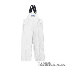 【直送品】コヤナギ レインウェア　エースガッツサロペット 白　S (155CM〜165CM)　AG-35S　【お寄せ品、返品キャンセル不可。欠品終売時連絡あり】