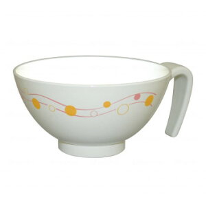 台和 取っ手付飯碗 水玉 HS-N43 806095【お寄せ品、返品キャンセル不可。欠品終売時連絡あり】