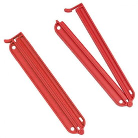 【メール便】 ウェーロック WeLoc ウェーロッククリップイットPA150mm 赤 2個セット【お寄せ品、返品キャンセル不可。欠品終売時連絡あり】