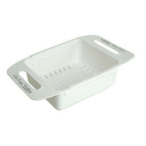 水切り伸縮バスケット WH【お寄せ品、返品キャンセル不可。欠品終売時連絡あり】