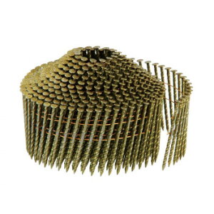 【直送品】(W)ワイヤー スクリュー釘 山形巻 2.1×32 400本巻×10巻 WS2132C【お寄せ品、返品キャンセル不可。欠品終売時連絡あり】