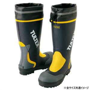 アイトス 4702 安全ゴム長靴 ネイビー×イエロー 25.5cm【お寄せ品、返品キャンセル不可。欠品終売時連絡あり】