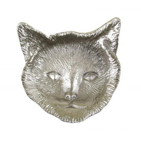 シャビーシック キャットフェイストレイB シルバー KI010474【お寄せ品、返品キャンセル不可。欠品終売時連絡あり】