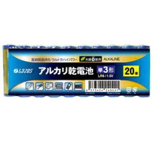 16�Z�b�g Lazos �A���J�����d�r �P3�` 60�{���� B-LA-T3X20X16�y�����T�[�r�X�s�A���񂹕i�L�����Z���ԕi�s�A�ˑR�I�����i����z