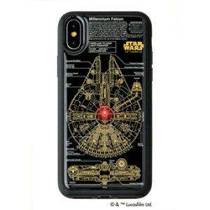 STAR WARS X^[EEH[Y ObYRNV FLASH M-FALCON A[g iPhone XP[X@ F10ByyVqɒhzyˑRIiz
