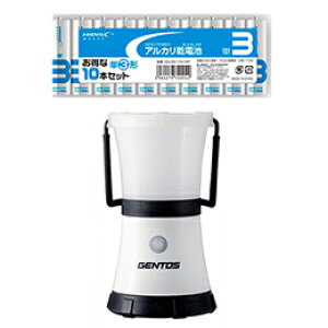 GENTOS Exploler LED^ + AJdr P3`10{pbNZbg EX-236D+HDLR6/1.5V10PysA񂹕iLZԕisAˑRIiz