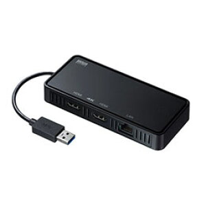 TTvC USB3.1-HDMIfBXvCA_v^(4KΉE 2óELAN-|[gt) USB-CVU3HD3yyVqɒhzyˑRIiz