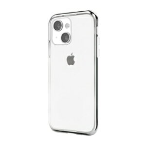 motomo INO LINE INFINITY CLEAR CASE for iPhone 13 Chrome Silver MT21572i13SV�y�����s�A���񂹕i�L�����Z���ԕi�s�A�ˑR�I�����i����z