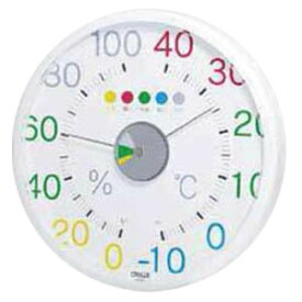 【直送品・大感謝価格 】快適計・温度計・湿度計 壁掛け・卓上両用 CR-157W