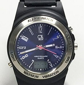 【直送品・ヘルシ価格】強力振動目覚まし腕時計 ニュー ウェイク ブイ New Wake V WV-0605/WV-0606 ブラック/ホワイト