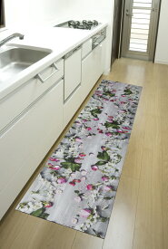 【直送品・大感謝価格 】ハサミで切れる！イタリア製インテリアマット ROSE 52×600cm