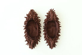 【直送品】スリッパにも取り付けられるフローリングワイパー用 モコモコモップ 2個セット【ヘルシ価格】日用品雑貨 掃除用品 モップ