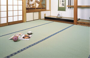 【直送品】高級い草上敷き 糸引織 平安 10畳サイズ 348×440cm 国産い草100%【ヘルシ価格】インテリア カーペット マット ラグ 夏インテリア