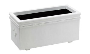 大感謝価格 ホワイトプランターWRC-100型 送料無料 直送品。代引不可・同梱不可・返品キャンセル・割引不可 インテリア 植木鉢 ガーデニング