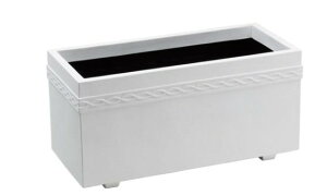 大感謝価格 ホワイトプランターWPL-100型 送料無料 直送品。代引不可・同梱不可・返品キャンセル・割引不可 インテリア 植木鉢 ガーデニング