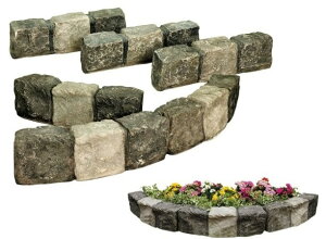 大感謝価格 ストーン三連R43型 直送品。代引不可・同梱不可・返品キャンセル・割引不可 インテリア スタンド ガーデニング