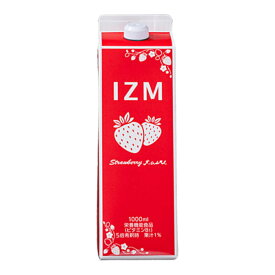 IZM STRAWBERRY TASTE イズム ストロベリーテイスト 1000mL【ヘルシ価格】 酵素ドリンク いちご味 日本製 乳酸菌 ビタミンB1配合 健康サポート 栄養機能食品