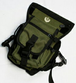 送料無料 陸上自衛隊ミリタリーレッグポーチ カーキ アーミー メンズ 男性用 鞄 かばん バッグ アウトドア 旅行 キャンプ