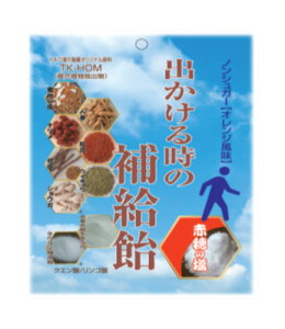 【6個セット】トキワ漢方製薬 出かける時の補給飴 オレンジ風味 87g x 6【ヘルシ価格】熱さ対策 塩分補給 健康食品 キャンディ ノンシュガー