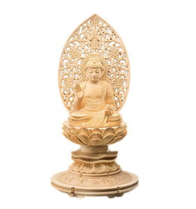 檜彫り 薬師如来坐像【ヘルシ価格】檜彫り 薬師如来坐像 仏壇 仏具 ヒノキ製 薬師瑠璃光如来