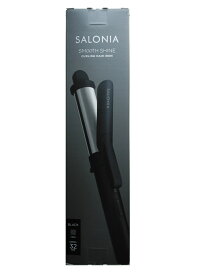 アイエヌイー SALONIA SMS サロニア スムースシャイン カールヘアアイロン 32mm ブラック【ヘルシ価格】サロニア スムースシャイン カールヘアアイロン ヘアケア 美容家電