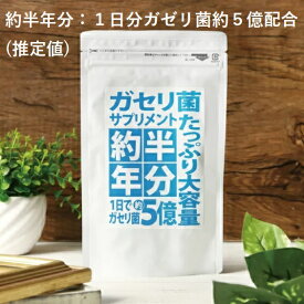 【即納】【ネコポスのみ】ガセリ菌 サプリメント たっぷり大容量約半年分ガセリ菌サプリメント 360粒 1日分ガセリ菌約5億。約半年分でガセリ菌約900億 ガセリ菌 サプリメント 栄養補助食品 乳酸菌 ダイエットサプリ