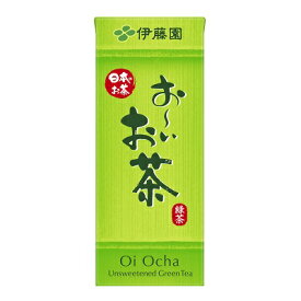 【24個セット】お～いお茶 緑茶 紙 250mlx24個セット【ヘルシ価格】 食品 飲料 ドリンク 緑茶飲料