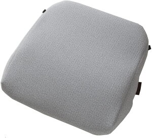 ソルボらく楽ランバーサポート シルバーグレー/グレー/ブラック【楽天倉庫直送】【割引不可品】 クッション 椅子の背あて 腰 背中 衝撃吸収 体圧分散 柔軟性 安定性 運転 仕事 リラックス