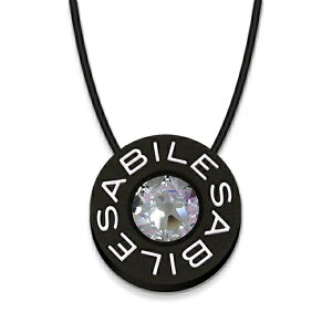 【ネコポス】【医療機器】ABILES NANO アビリス ナノ クリスタル ネックレス TYPE2 黒【割引不可品】 アクセサリー 医療機器 ネックレス ブラックアイ ナノ搭載
