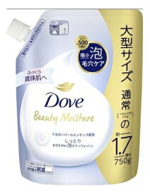 【6個セット】ダヴ ビューティーモイスチャー 泡ボディウォッシュ しっとり つめかえ用 750gx6個セット【返品キャンセル不可品】【ヘルシ価格】 化粧品 コスメ ボディケア 石けん ボディソープ 洗浄 保湿