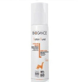 バイオガンス フェレットローション 100ml【楽天倉庫直送h】 ペットグッズ お手入れ フェレット専用 ドライシャンプー ブラッシングローション 弱酸性 低刺激