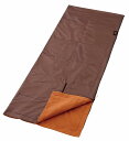 more hot 暖暖あったか4WAYシュラフ ブラウン 寝具 毛布 ブランケット シュラフ 寝袋 アウトドア 防災 蓄熱 保温