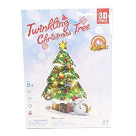 【あす楽対応】【大感謝価格】3D Craft model クリスマスシリーズ Christmas Tree(LEDライト付) P680h