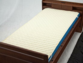 【直送品】ウェルファン洗えるベッドパット（綿ポリ）ベージュSレギュラー009466【別途送料発生は連絡します、割引キャンセル返品不可】