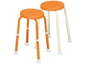 【直送品】サテライト福浴 回転シャワーチェア プチ・トールクリームイエロー脚-FKB-06-30【別途送料発生は連絡します、割引キャンセル返品不可】