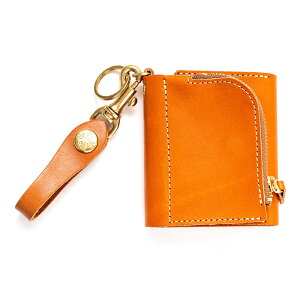 『アンブルジェII』(全5色)栃木レザー(ジーンズ)/【スマートキーケース 2個収納 スマートキー 2個 キーケース 財布 一体型 免許証 カード入れ付き カード 小銭入れ カラビナ メンズ レディ