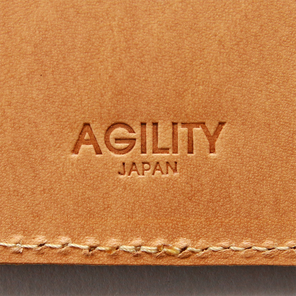 【送料無料】『ディジエム』(全7色)東京レザー/【カードケース 本革 レザー 二つ折り 薄型 薄い 縦 スリム カード入れ 】【AGILITY  affa(アジリティアッファ)】(1216) パドドゥ 