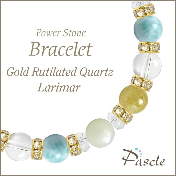 楽天市場】パワーストーン ブレスレット ゴールドルチルクォーツ  