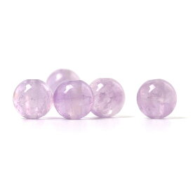 【1粒売り ビーズ】ラベンダーアメジスト 6mm 2月 運気 恋愛成就 結婚運 素材 パーツ うお座 パープル いて座 天然石 星座石 誕生石 パワーストーン バラ売り ブレスレット 手作り 材料 ハンドメイドパーツ 丸玉 粒